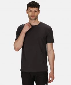 Regatta Mens Tait Tee -ASH Mens Polos, Tees & Shirts