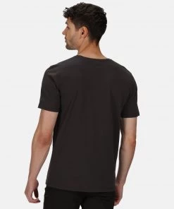 Regatta Mens Tait Tee -ASH Mens Polos, Tees & Shirts