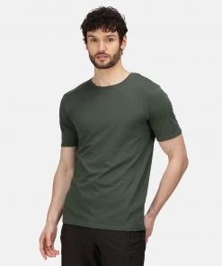 Regatta Mens Tait Tee -FOREST GREEN