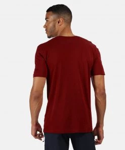 Regatta Mens Tait Tee -DEHLI RED