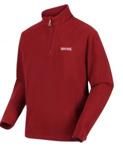 Regatta Mens Thompson SMU Fleece -DEHLI RED (L, XL Only) Mens Fleeces & Midlayers