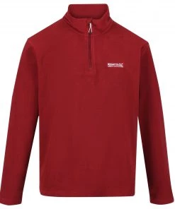 Regatta Mens Thompson SMU Fleece -DEHLI RED (L, XL Only) Mens Fleeces & Midlayers