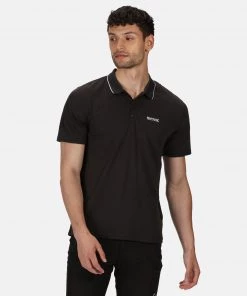 Mens Polos, Tees & Shirts Regatta Mens Maverick V Polo -ASH