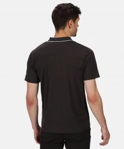 Mens Polos, Tees & Shirts Regatta Mens Maverick V Polo -ASH