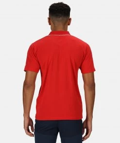 Regatta Mens Maverick V Polo -CHINESE RED