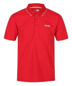 Regatta Mens Maverick V Polo -CHINESE RED