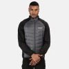 Regatta Mens Bestla Hybrid Jacket -BLACK/MAGNET Mens Jackets & Bodywarmers