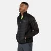 Regatta Mens Bestla Hybrid Jacket -BLACK/BLACK Mens Jackets & Bodywarmers