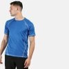 Regatta Mens Virda II Active Tee -NAUTICAL BLUE Mens Sportswear & Fitness