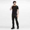Regatta Mens Virda II Active Tee -BLACK Mens Sportswear & Fitness
