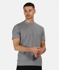 Regatta Mens Tait Tee -ROCK GREY