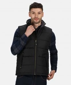 Mens Jackets & Bodywarmers Regatta Mens Altoona Bodywarmer -BLACK