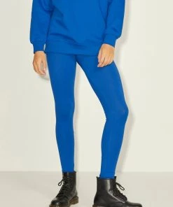 JJXX ALBA High Waisted Leggings -BLUE