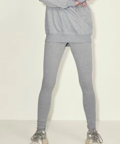 JJXX ALBA High Waisted Leggings -LIGHT GREY