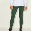 Ladies Trousers & Shorts JJXX ALBA High Waisted Leggings -DARK GREEN