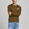 Jack & Jones JORARCHIE Sweatshirt -BROWN