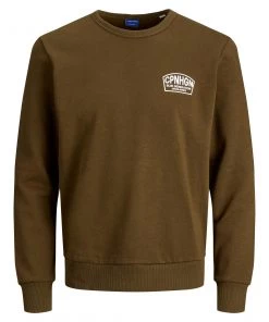Jack & Jones JORARCHIE Sweatshirt -BROWN