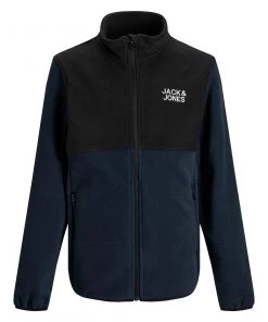 Jack & Jones JNR Jack & Jones JJHYPE Boys Fleece -NAVY BLAZER (9-10 Only) Kids Fleeces & Midlayers