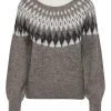 Ladies Clearance Jacqueline De Yong TRISH Knit Jumper -WOOD (S Only)