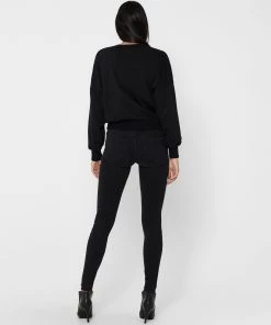 Ladies Hoodies & Sweatshirts Jacqueline De Yong GIANNA Sweatshirt -BLACK