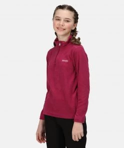 Regatta Kids Hot Shot II Fleece -RASPBERRY Kids Fleeces & Midlayers