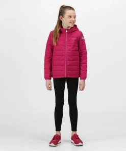 Regatta Kids Helfa Padded Jacket -FUCHSIA Kids Jackets & Bodywarmers