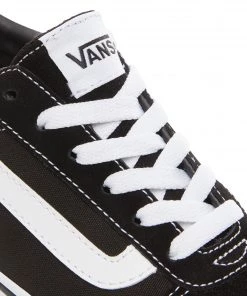 Vans Ladies Ward Shoe Suede/Canvas -BLACK/WHITE