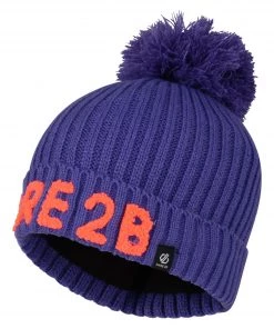 Dare2B Girls Indication Beanie -PURPLE Kids Accessories