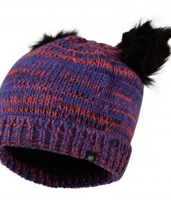 Dare2B Girls Hastily Beanie -PURPLE Kids Accessories