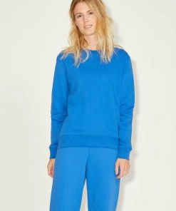 Ladies Hoodies & Sweatshirts JJXX AYA Sweatshirt -BLUE