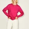 Ladies Hoodies & Sweatshirts JJXX AYA Sweatshirt -ROSE