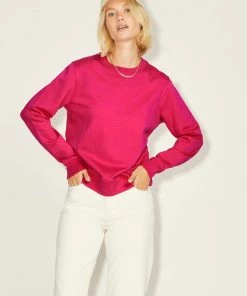 Ladies Hoodies & Sweatshirts JJXX AYA Sweatshirt -ROSE
