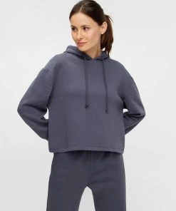 Ladies Hoodies & Sweatshirts Pieces CHILLI Hoody -OMBRE BLUE