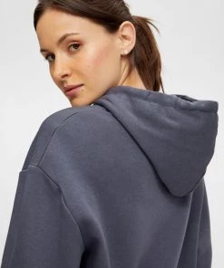 Ladies Hoodies & Sweatshirts Pieces CHILLI Hoody -OMBRE BLUE