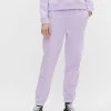 Pieces CHILLI Lounge Pants -LAVENDER (L, XXL Only) Ladies Trousers & Shorts