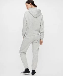 Pieces CHILLI Lounge Pants -LIGHT GREY MELANGE