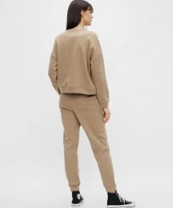 Ladies Trousers & Shorts Pieces CHILLI Lounge Pants -MINK