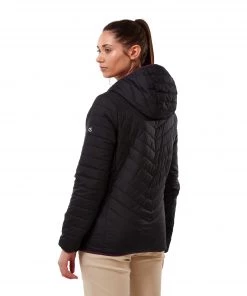 Ladies Jackets & Bodywarmers Craghoppers Ladies CompLite Reversible Jacket -BLACK PLUM