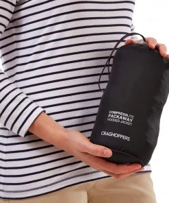 Ladies Jackets & Bodywarmers Craghoppers Ladies CompLite Reversible Jacket -BLACK PLUM