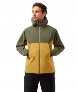 Craghoppers Mens Trelawney Waterproof Jacket -PARKA GREEN