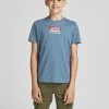 Jack & Jones JNR Jack & Jones JCODELFIELD Boys Tee -CHINA BLUE