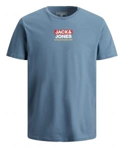 Jack & Jones JNR Jack & Jones JCODELFIELD Boys Tee -CHINA BLUE