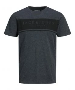 Jack & Jones JNR Jack & Jones JJRIVER Boys Tee -DARK GREY