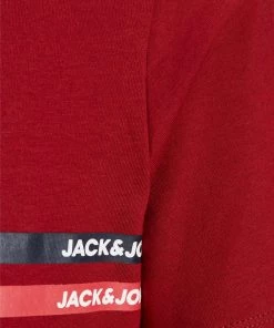 Jack & Jones JNR Kids Polos, Tees, & Shirts Jack & Jones JJGAVIN Boys Tee -DAHLIA