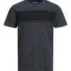 Jack & Jones JJRIVER Tee -DARK GREY Mens Polos, Tees & Shirts