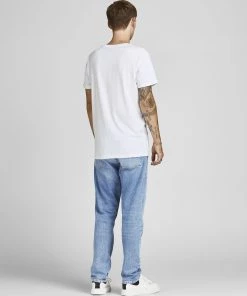 Jack & Jones JJRIVER Tee -BRIGHT WHITE
