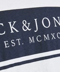 Jack & Jones JJRIVER Tee -BRIGHT WHITE