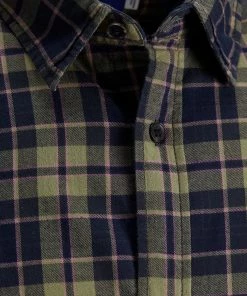 Mens Polos, Tees & Shirts Jack & Jones JORBLASTER Check Flannel Shirt -OLIVE