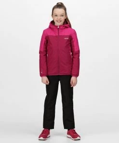 Kids Jackets & Bodywarmers Regatta Kids Volcanics V Jacket -FUCHSIA