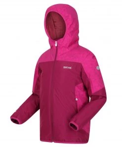 Kids Jackets & Bodywarmers Regatta Kids Volcanics V Jacket -FUCHSIA